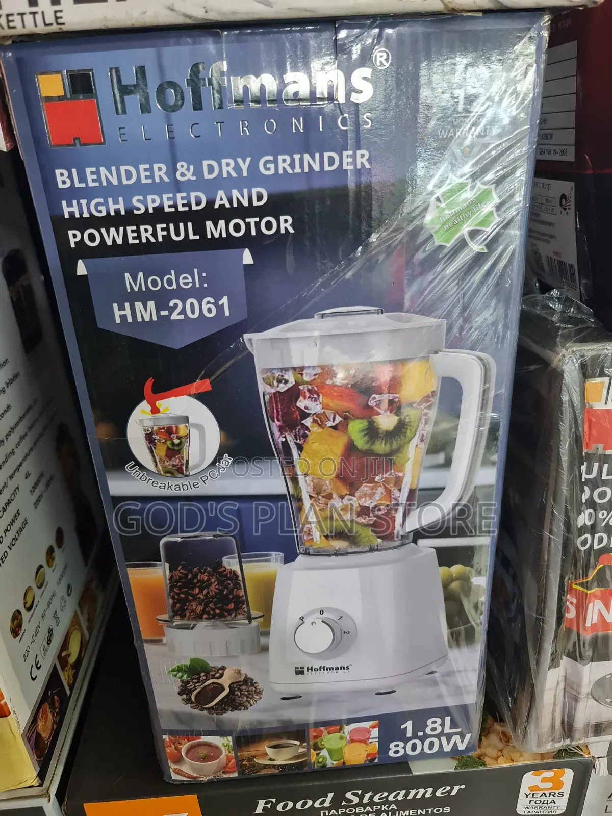 Electric Blenders And Dry Grinder 1.8litres