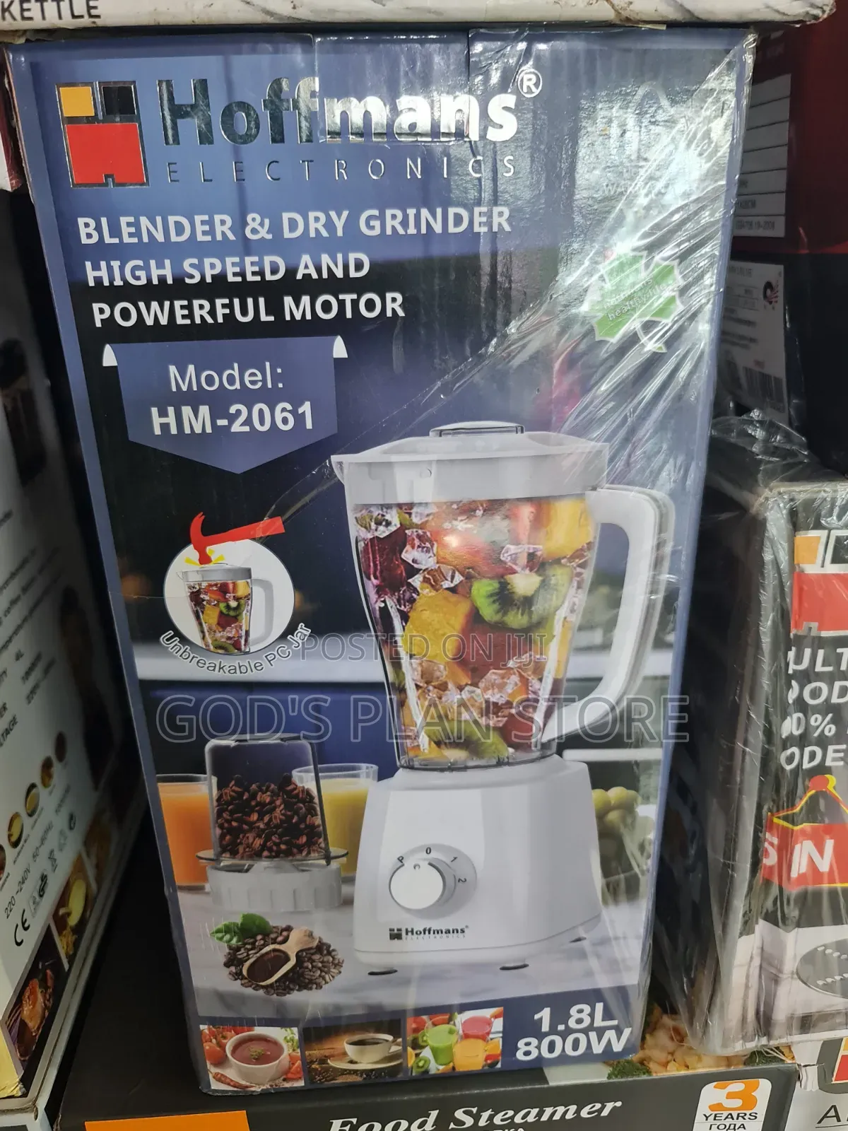 Electric Blenders And Dry Grinder 1.8litres