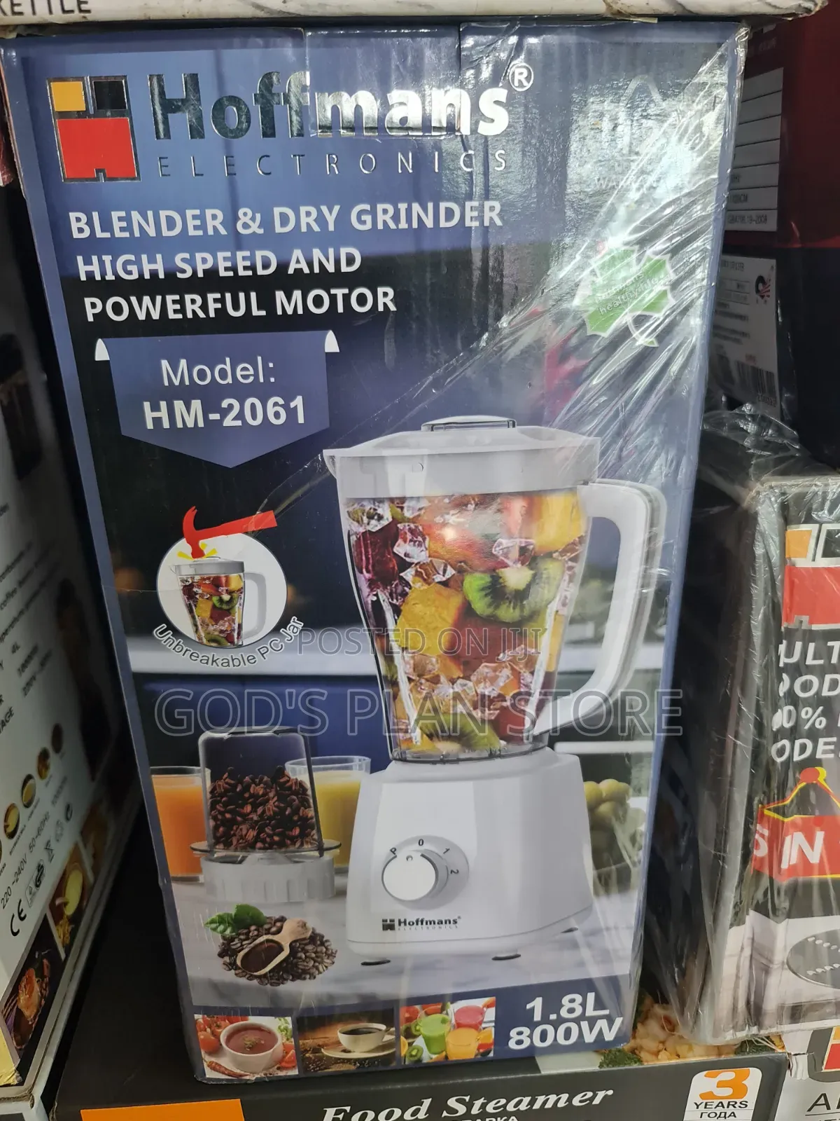 Electric Blenders And Dry Grinder 1.8litres