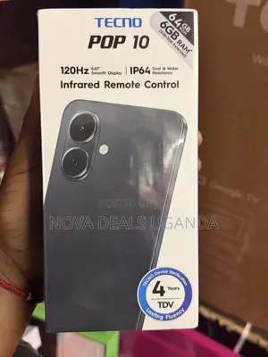 New Tecno Pop 10 64 GB White