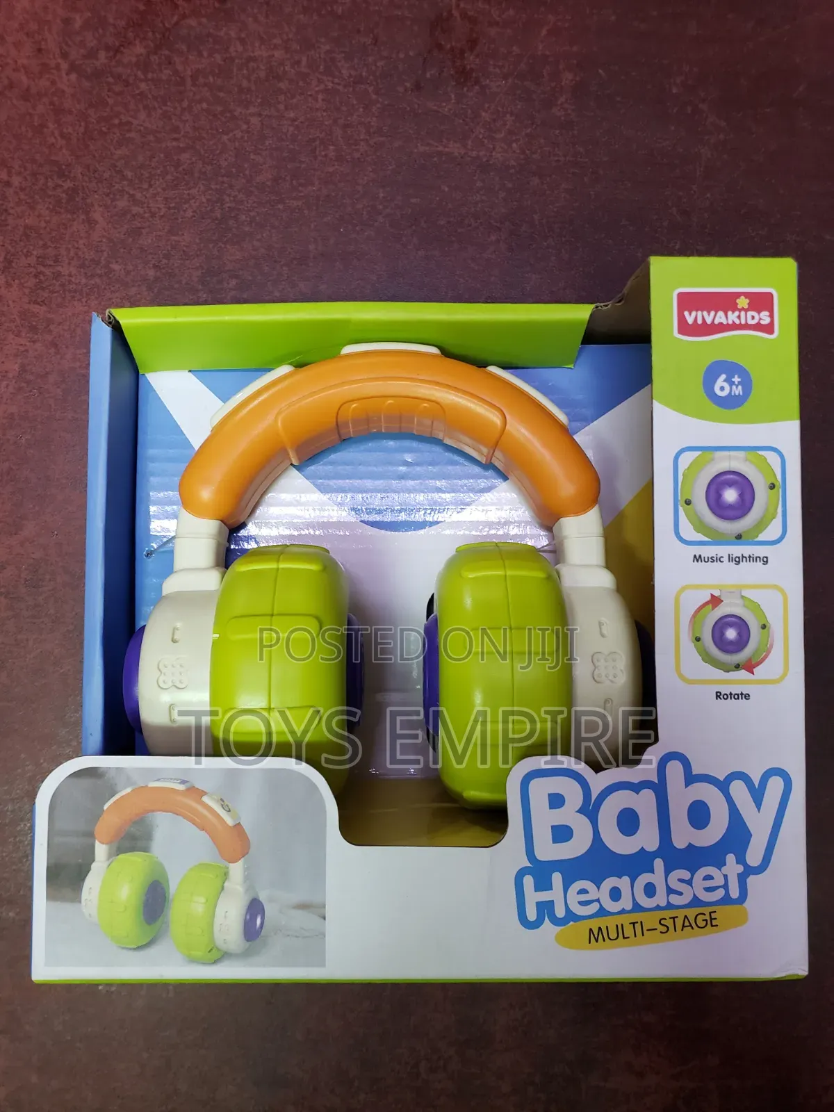 Baby Musical Hand Held Headset.