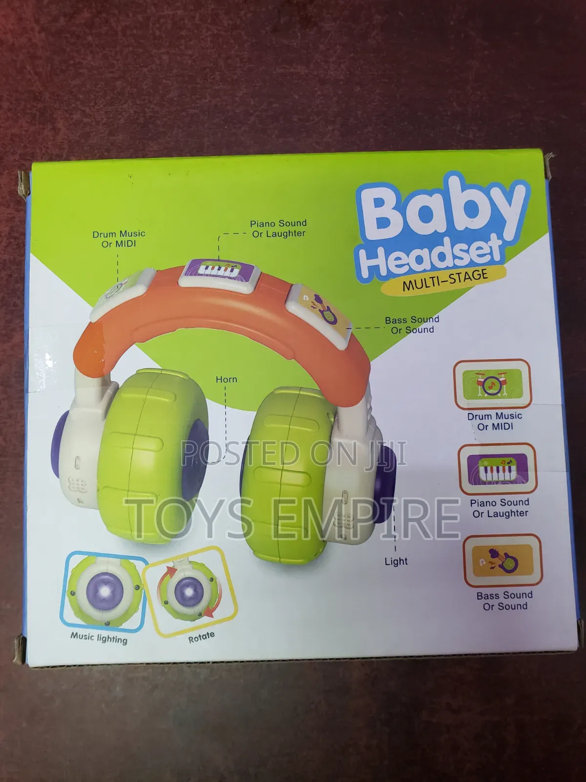 Baby Musical Hand Held Headset.