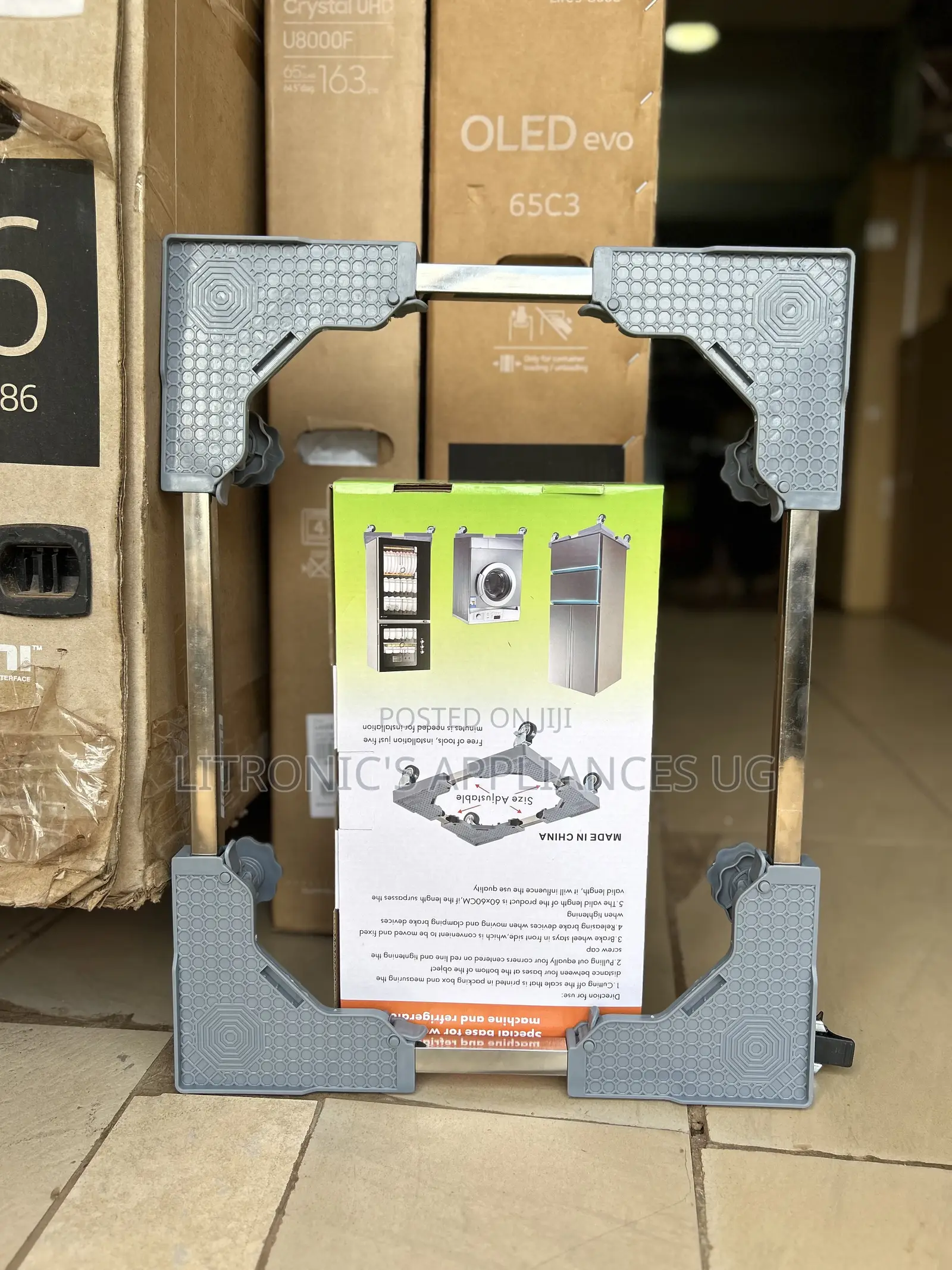 Adjustable Frame Fridge Stand