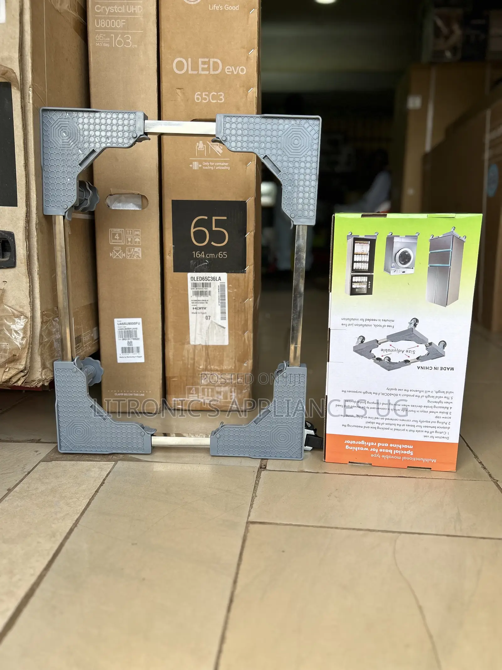 Adjustable Frame Fridge Stand
