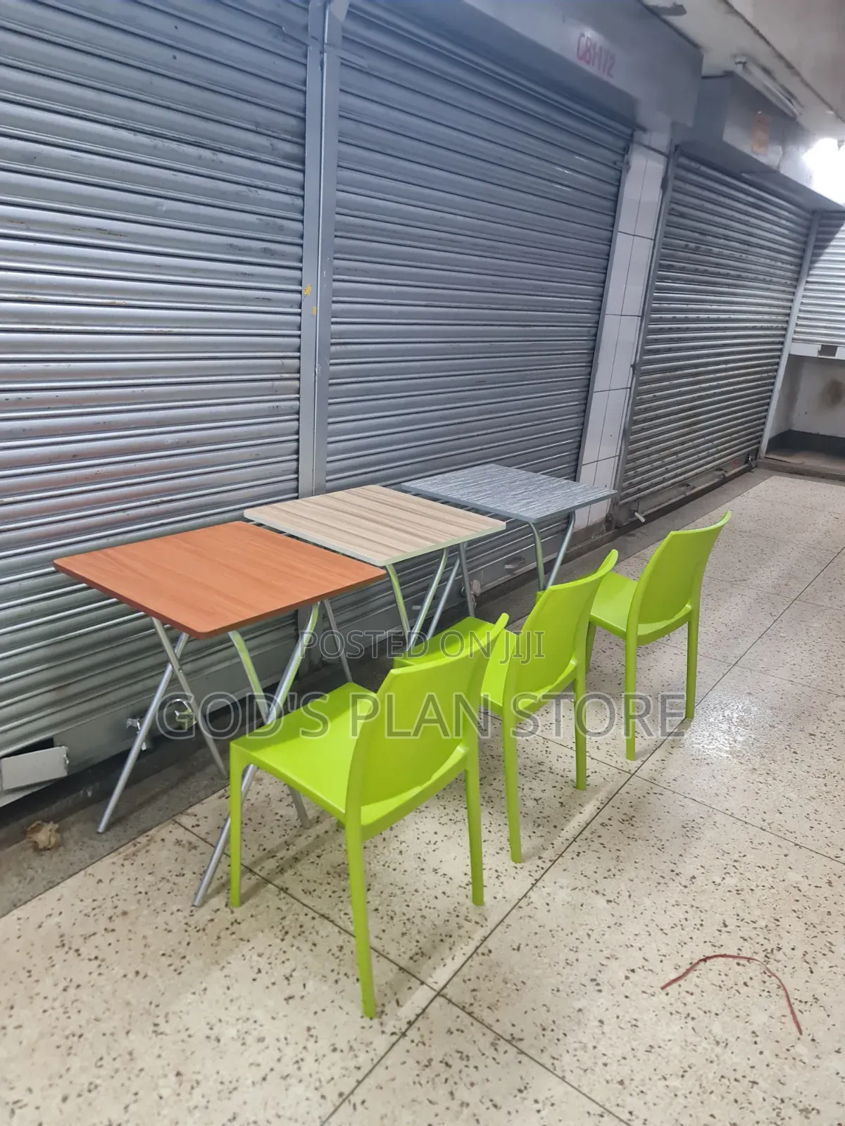 Foldable Reading Table and Portable Chair Set of One Table and Chair