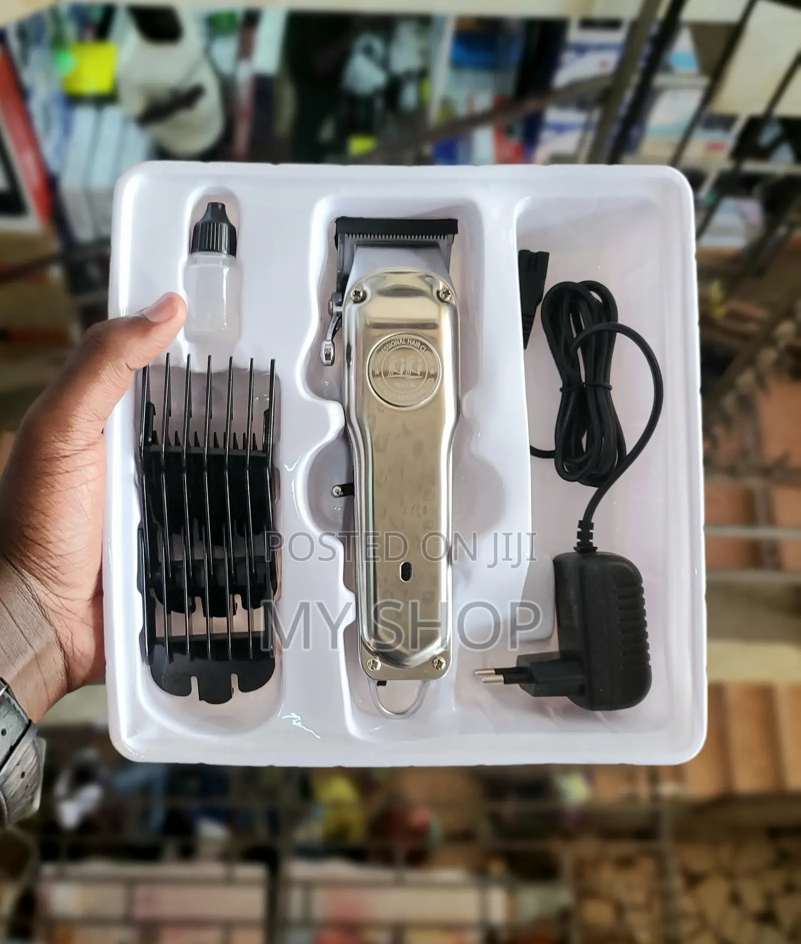 Professional Cordless Barber Clipper - Fast Charging