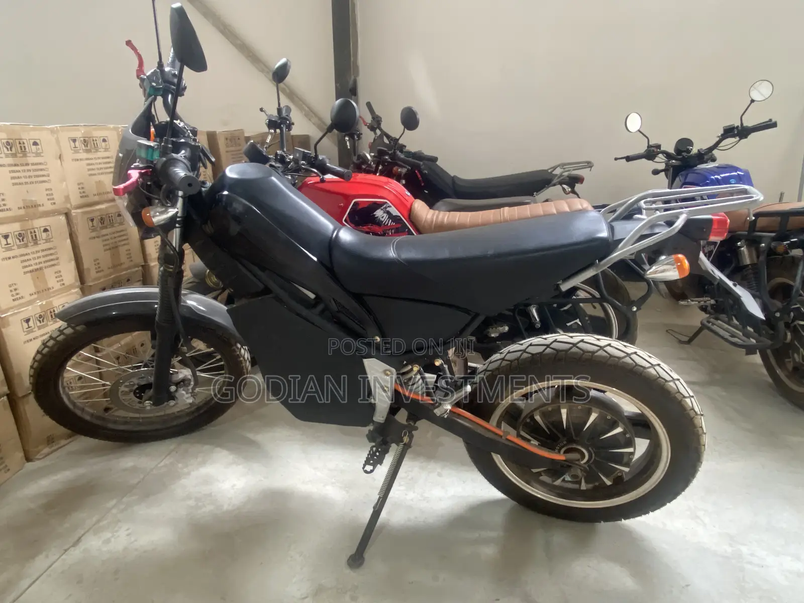 New Motorcycle 2023 Black