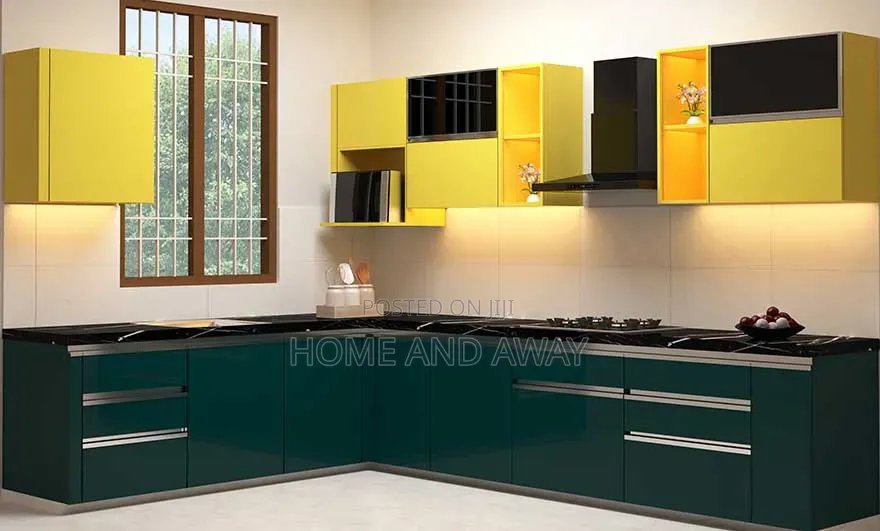 Kitchen Cabinets Charged Per Running Meter From 820,000/- Order Now