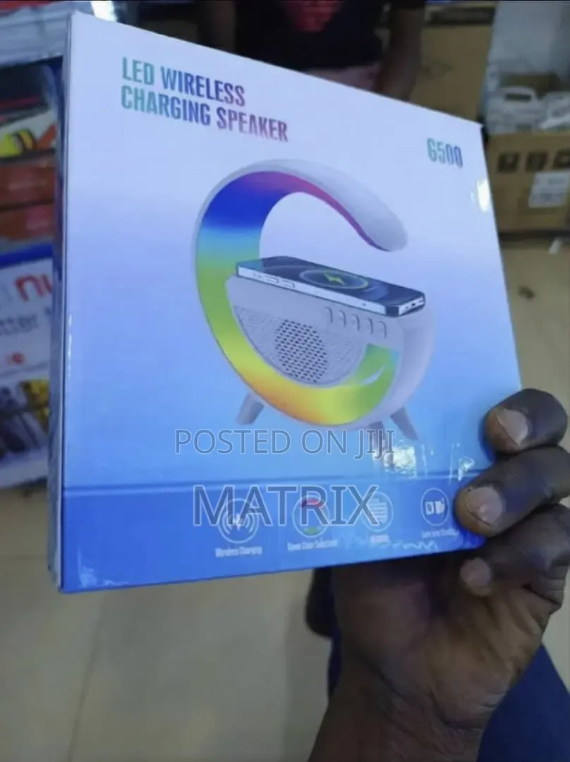 Led Wireless Charging Speaker