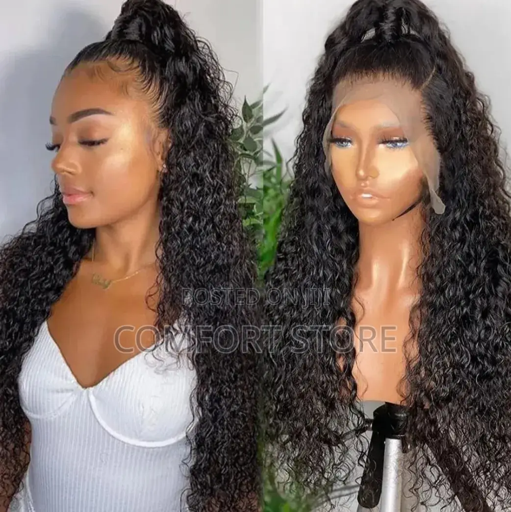 Styled Water Wave 30 Inch Peruvian Human Hair Wigs
