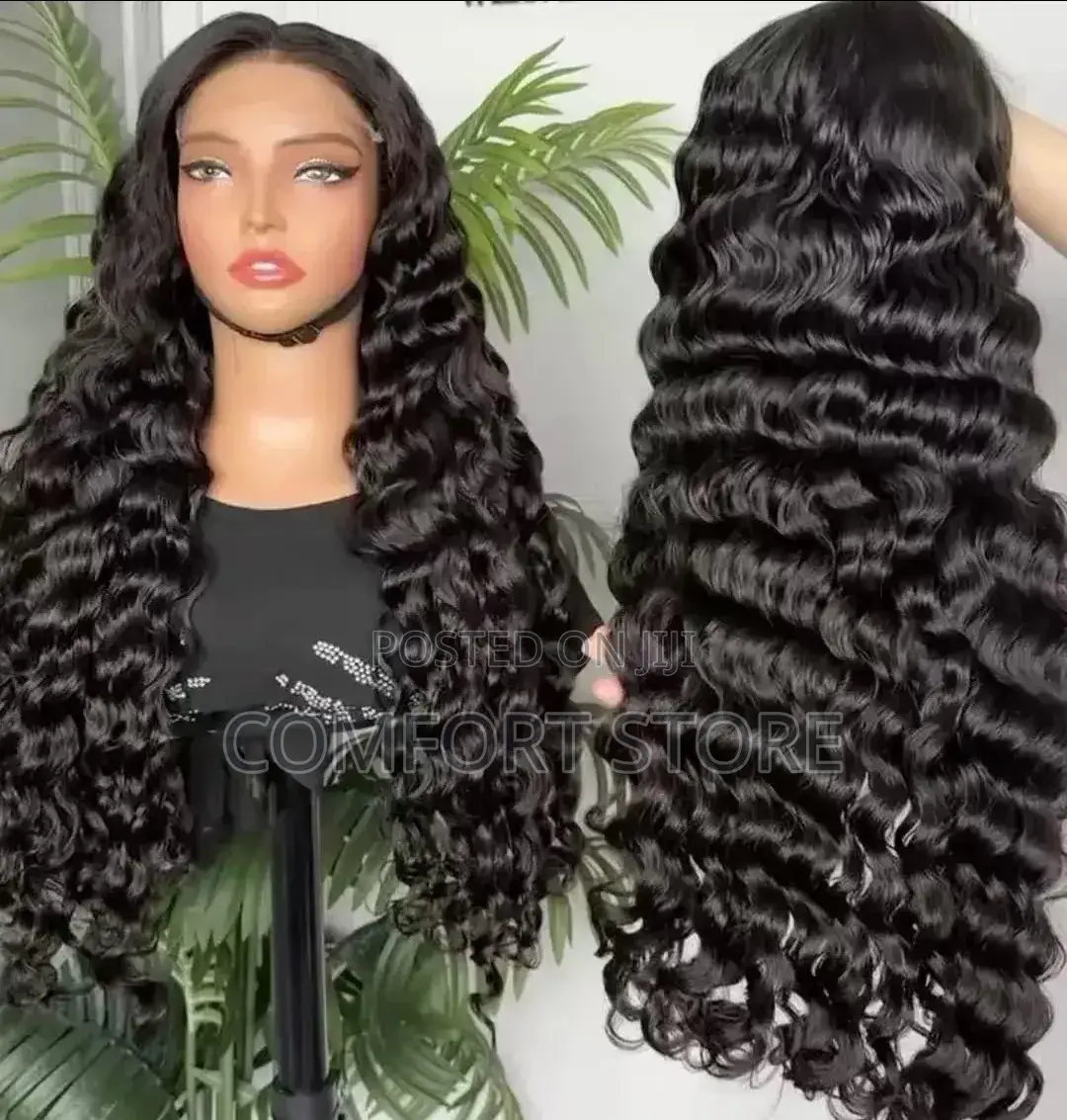 13*4 Peruvian Styled Water Wave 26 Inches Black