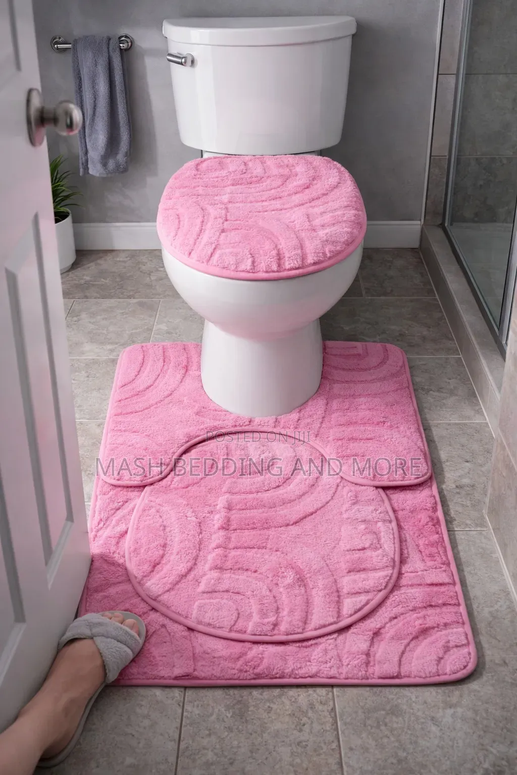 A Set of Bathroom Mats