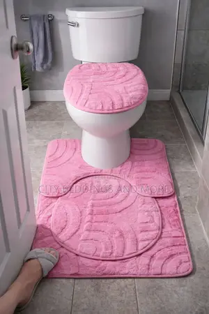 A Set of Bathroom Mats