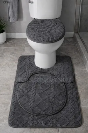 A Set of Bathroom Mats