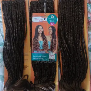 Aunthetic French Curl Crochet Braids (Imported From Belgium)