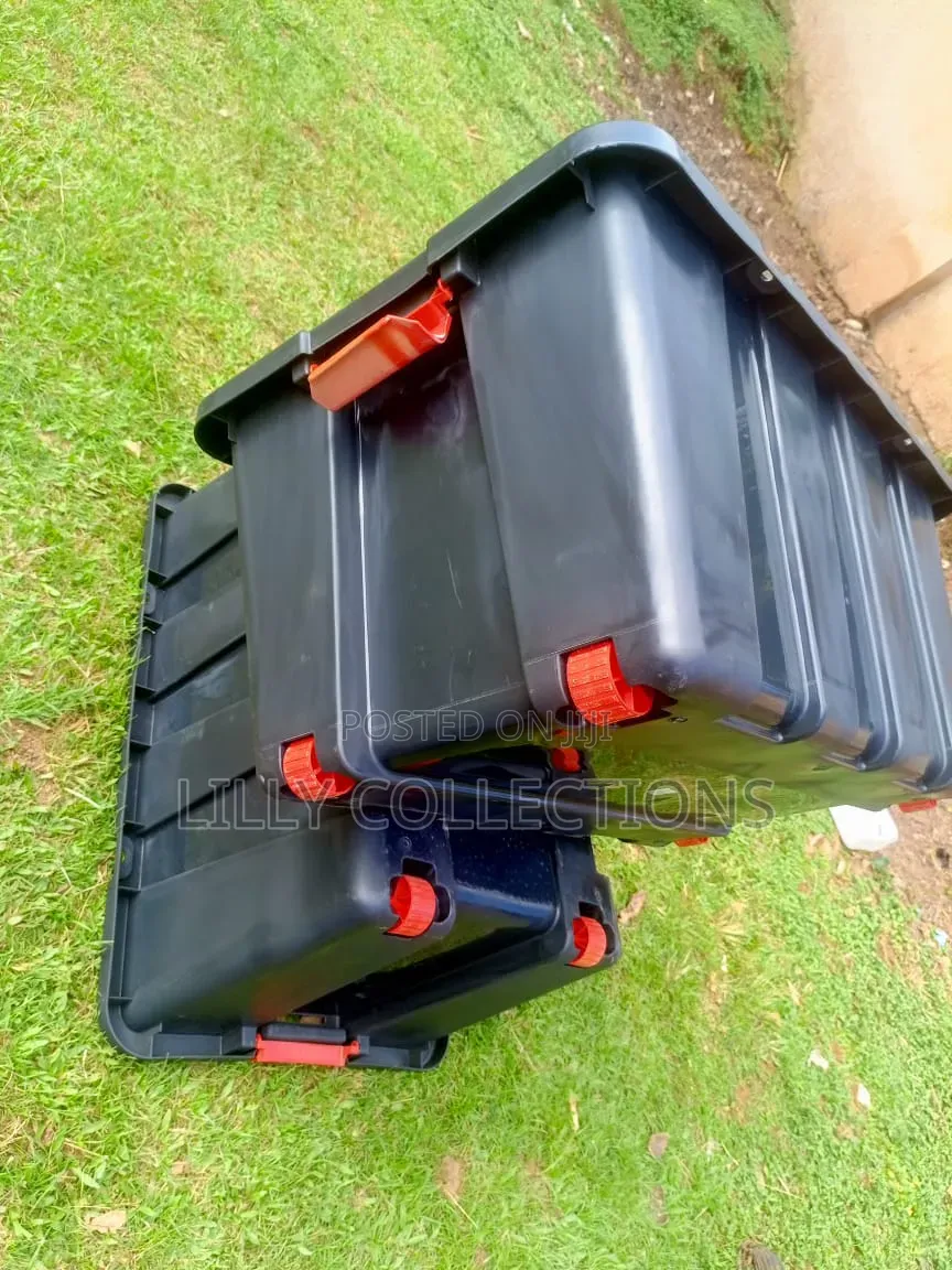 Black Heavy Duty Garden Storage Box