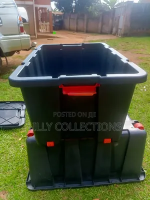 Black Heavy Duty Garden Storage Box