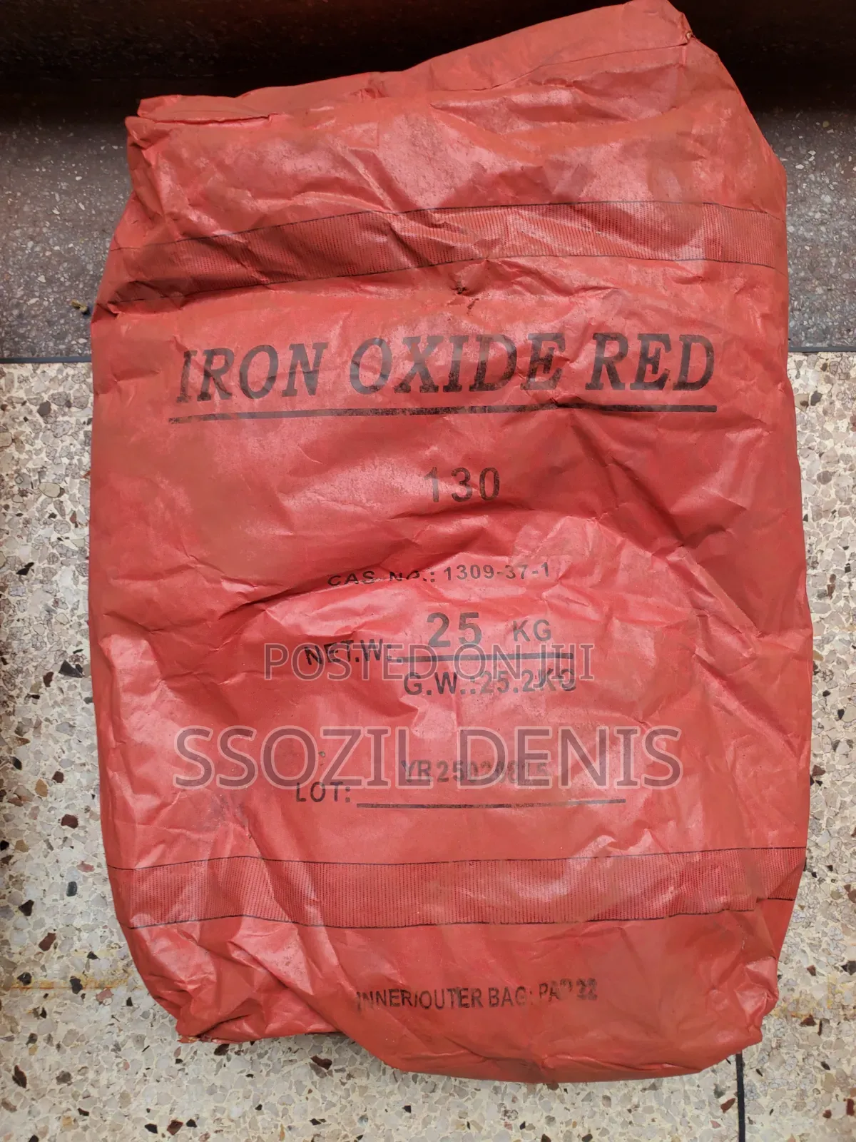 Red Oxide 130 and Black Oxide 320