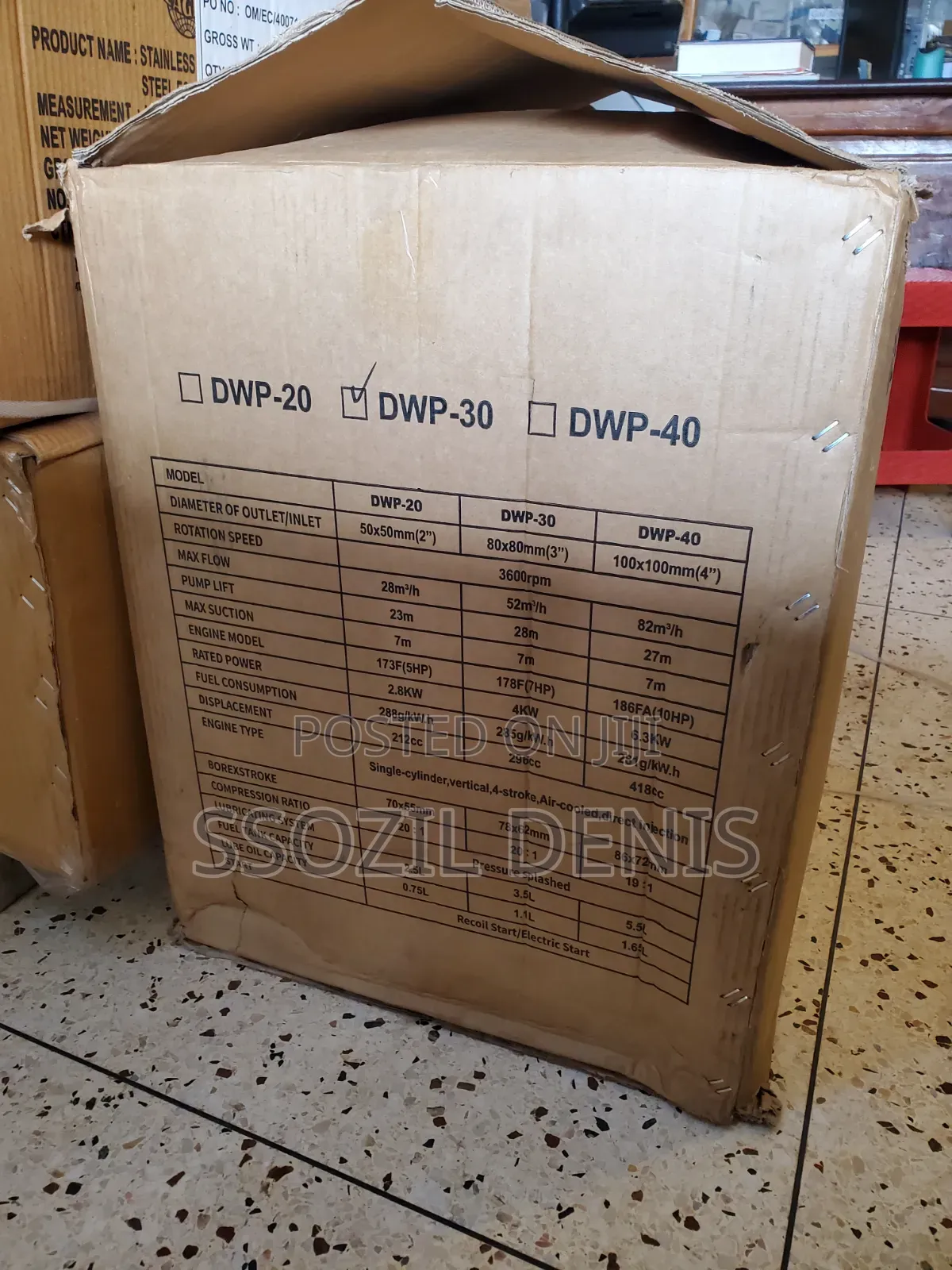 Diesel Water Pumps 3 Inch Outlet