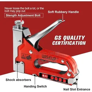 Staple Gun for Wood 4 in 1 Heavy Duty Stapler Gun With Staples