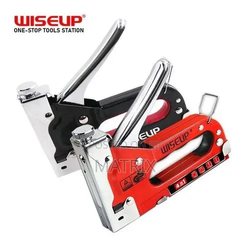 Staple Gun for Wood 4 in 1 Heavy Duty Stapler Gun With Staples