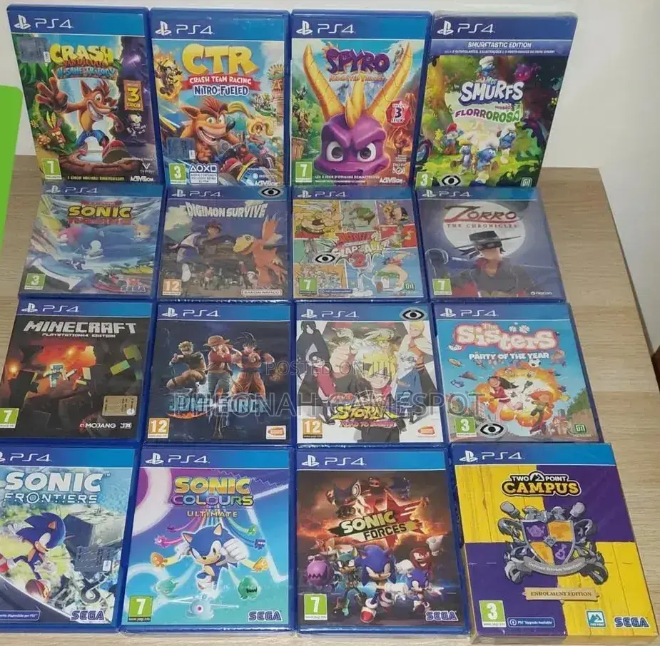 All Kids Games on Ps4 Are Available