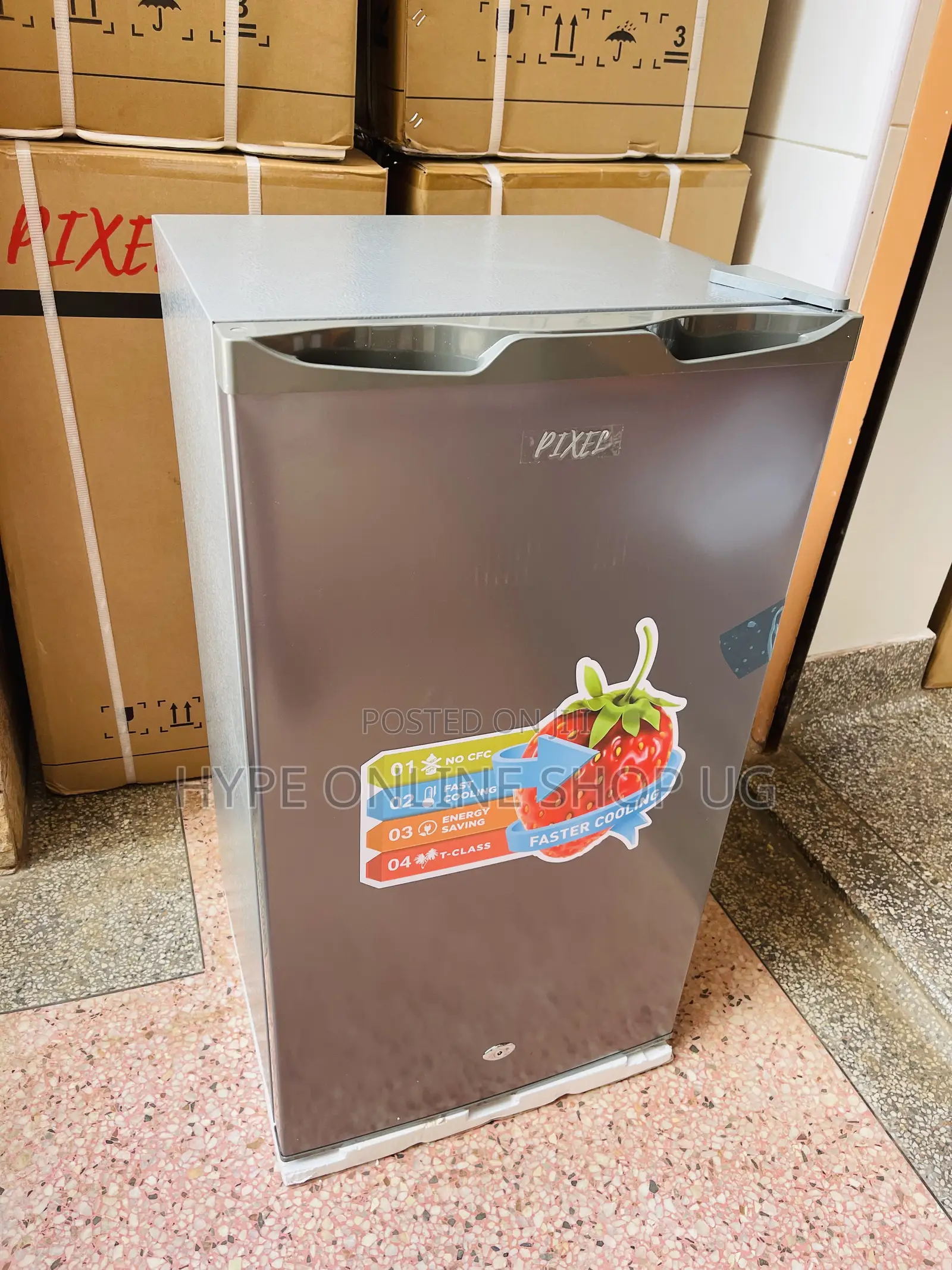 Fast Cooling Performance Experience Brandnew 120l Pixel Fridge