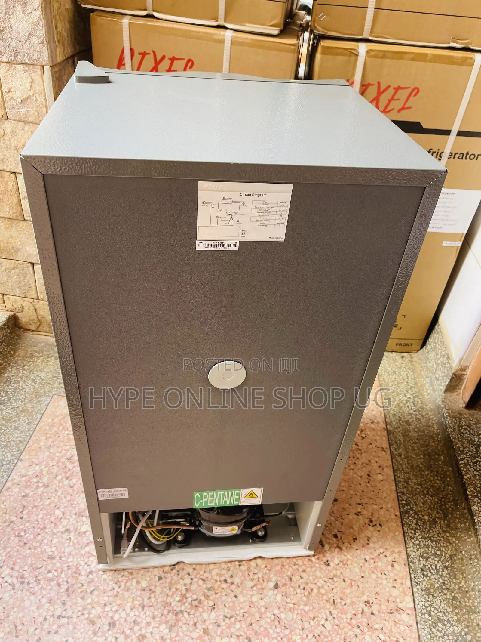 Fast Cooling Performance Experience Brandnew 120l Pixel Fridge