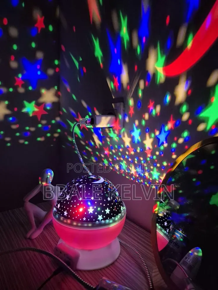 Star Master Dream Rotating Projection Lamps Designed For Rooms