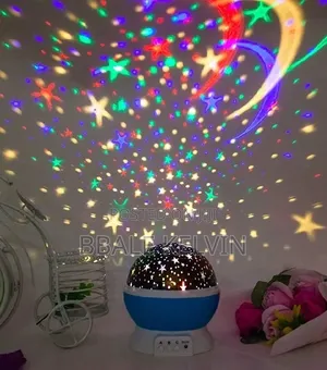 Star Master Dream Rotating Projection Lamps Designed For Rooms