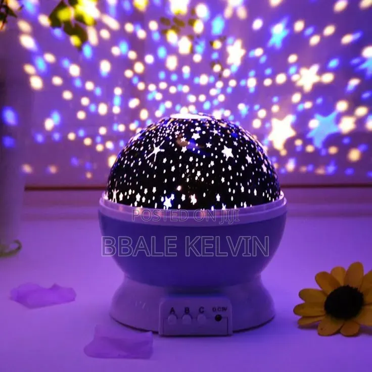 Star Master Dream Rotating Projection Lamps Designed For Rooms