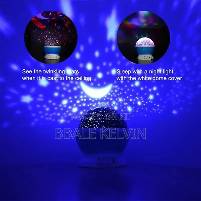 Star Master Dream Rotating Projection Lamps Designed For Rooms