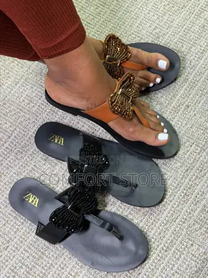 Glitter Slippers or Ladies Flat Shoes