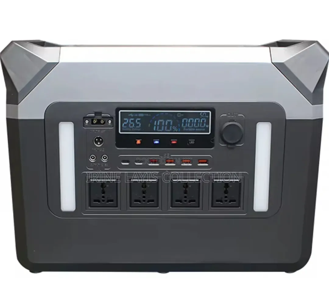 3000w Portable Power Station Designed for Home Backup and Outdoor Use.