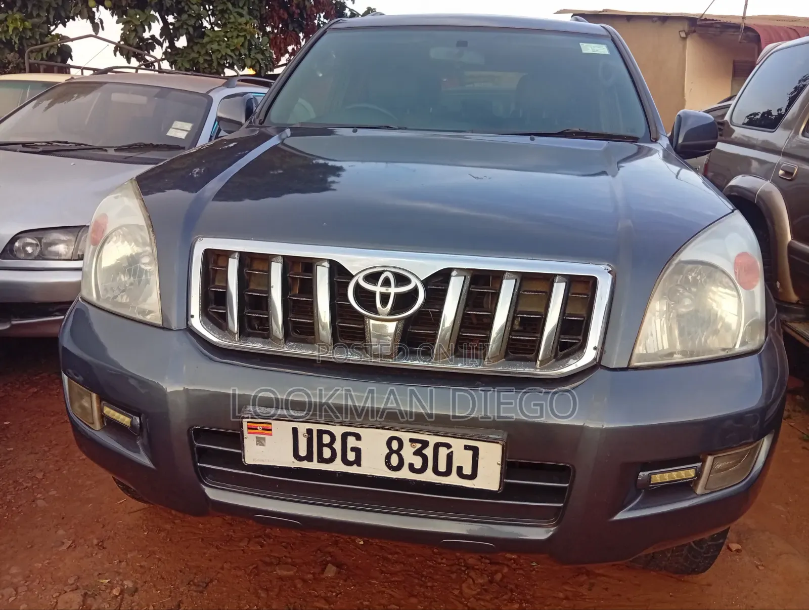Toyota Land Cruiser Prado 2007 Gray