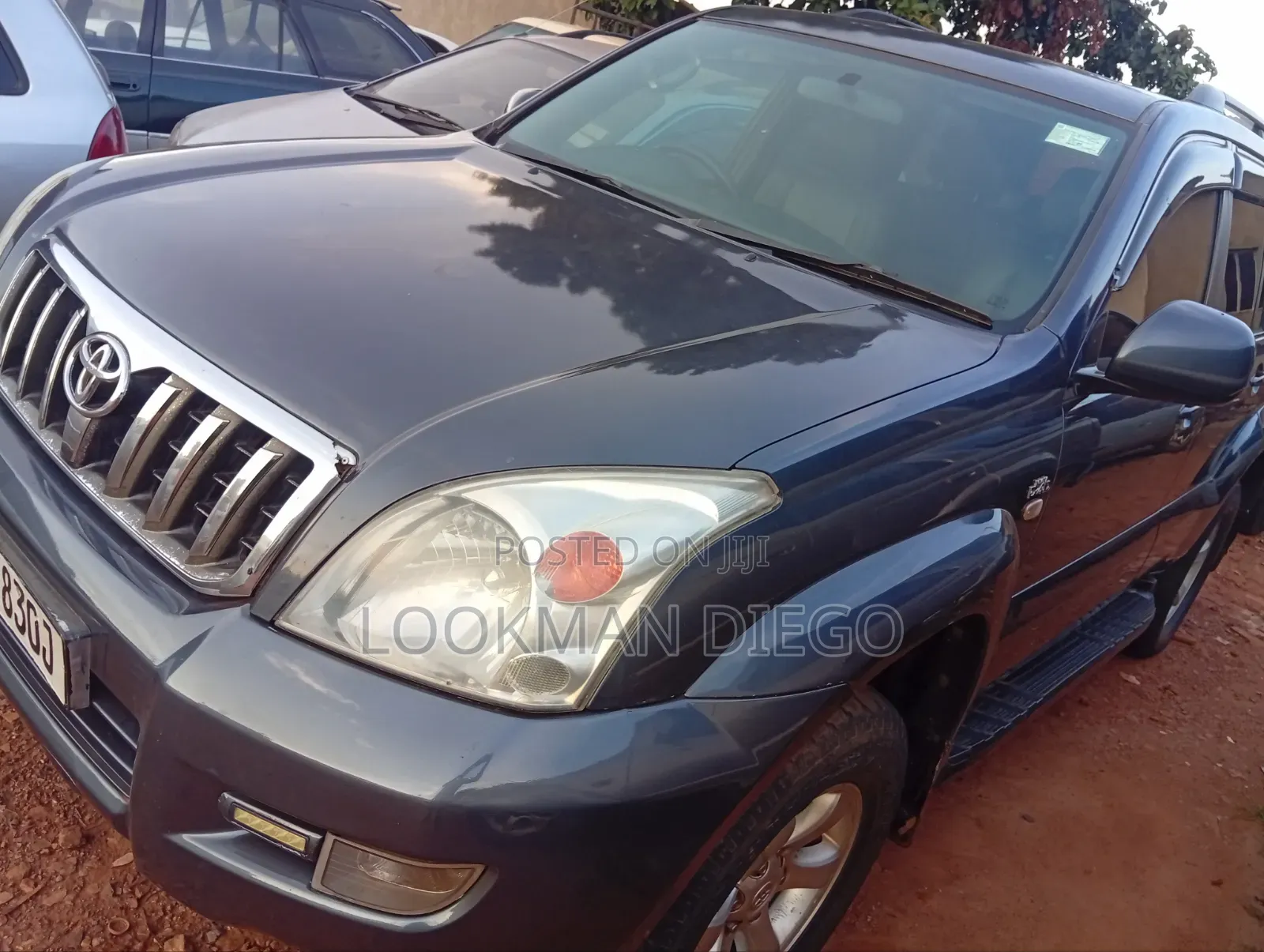 Toyota Land Cruiser Prado 2007 Gray