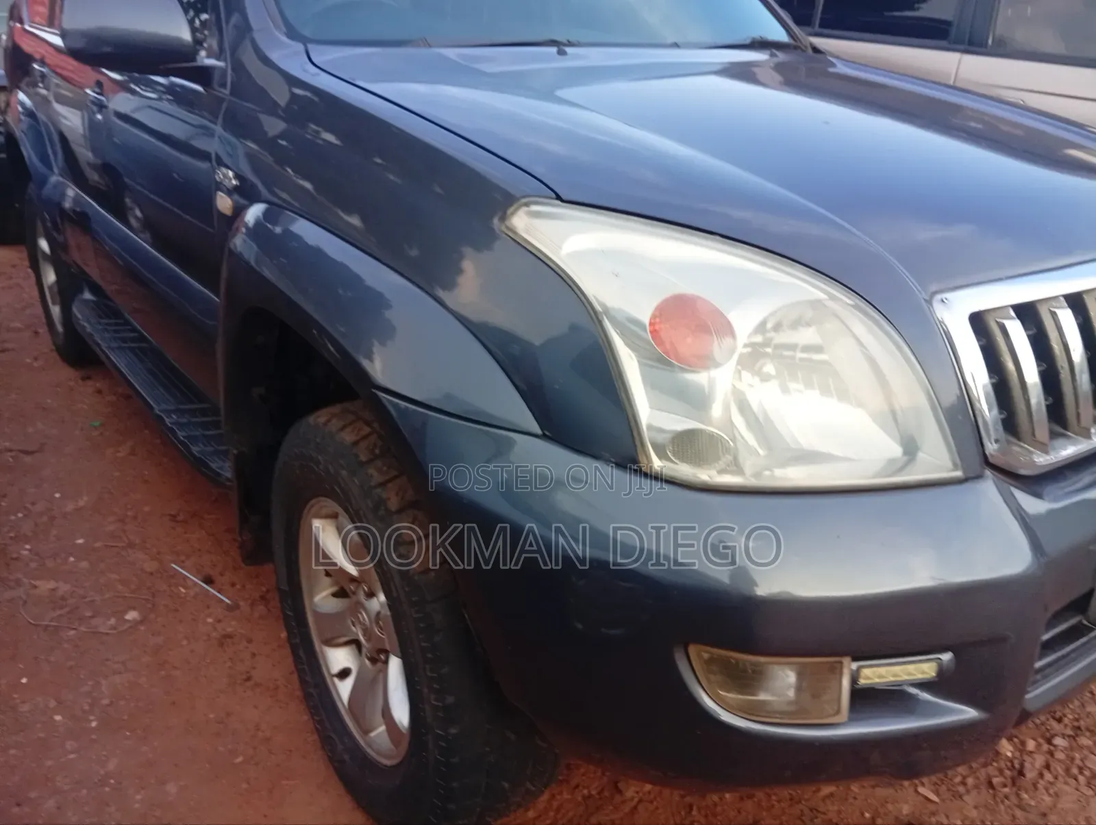 Toyota Land Cruiser Prado 2007 Gray