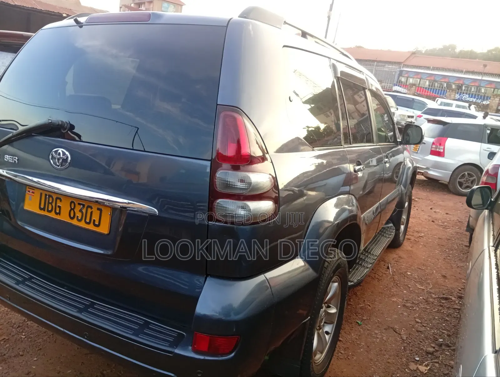 Toyota Land Cruiser Prado 2007 Gray