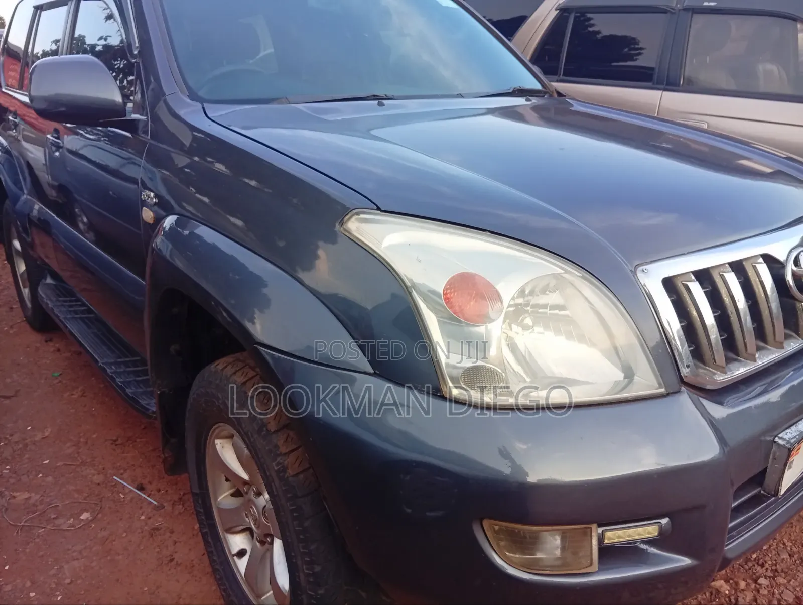Toyota Land Cruiser Prado 2007 Gray