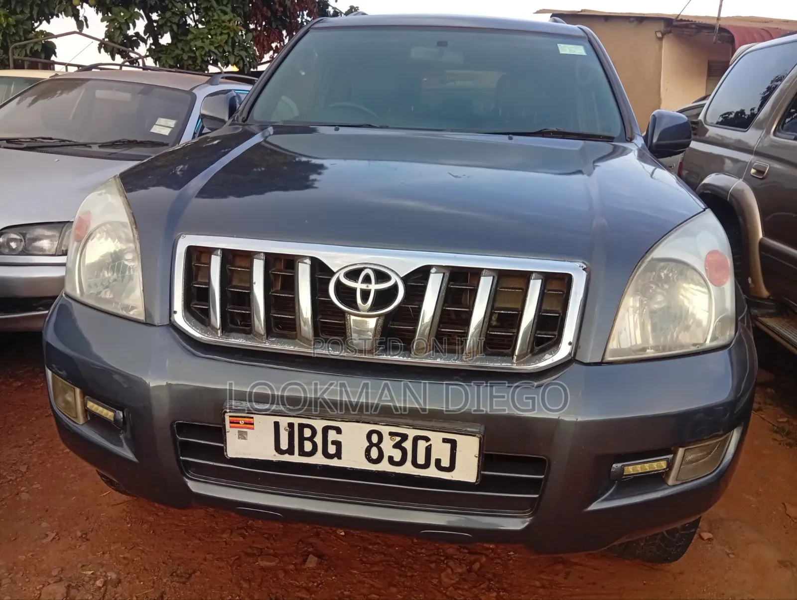 Toyota Land Cruiser Prado 2007 Gray