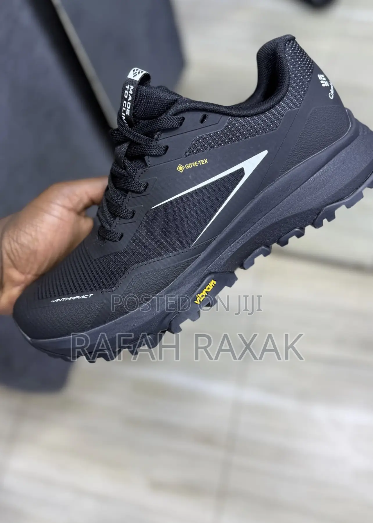 Gray Version of Columbia Gore-Tex Hiking Shoes
