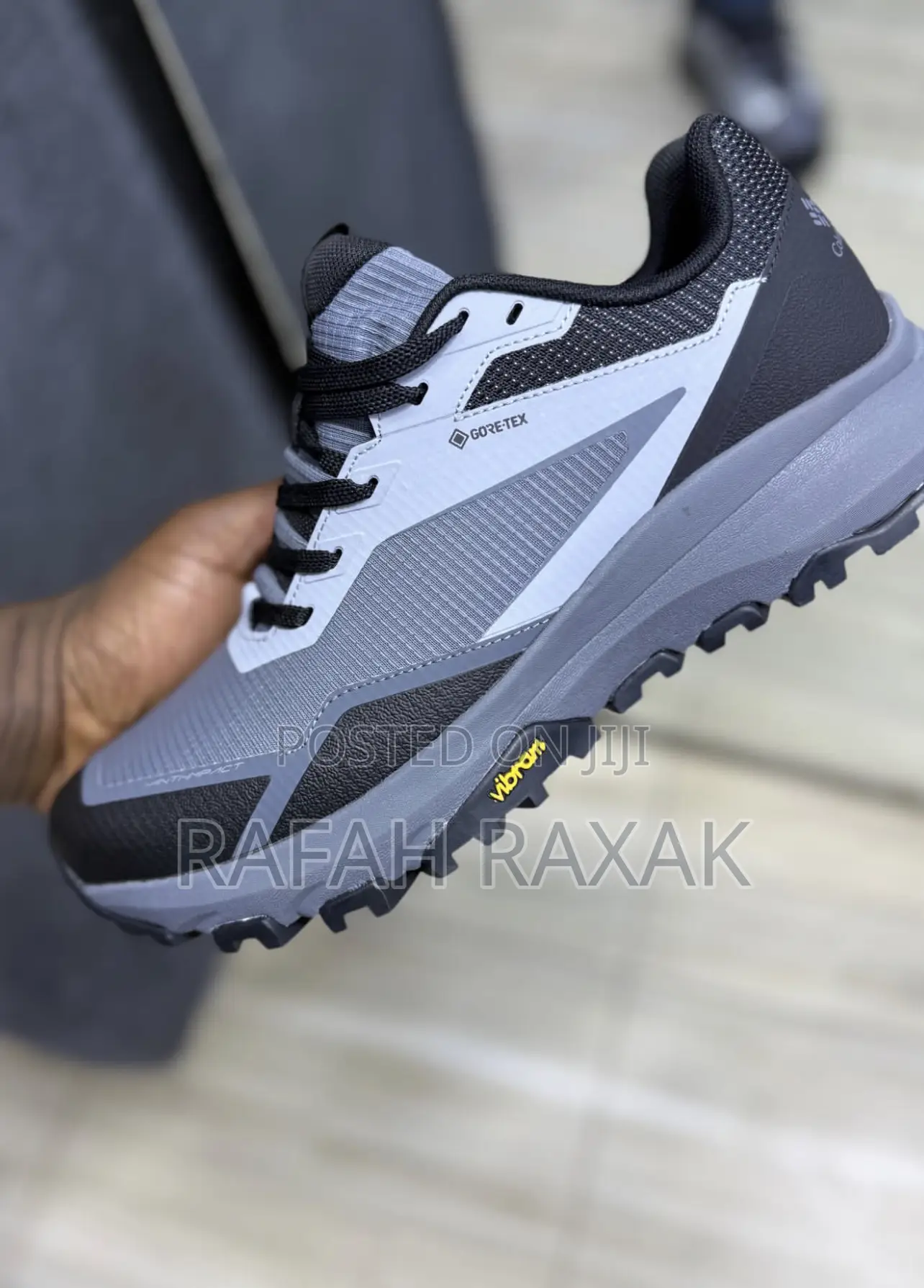 Gray Version of Columbia Gore-Tex Hiking Shoes