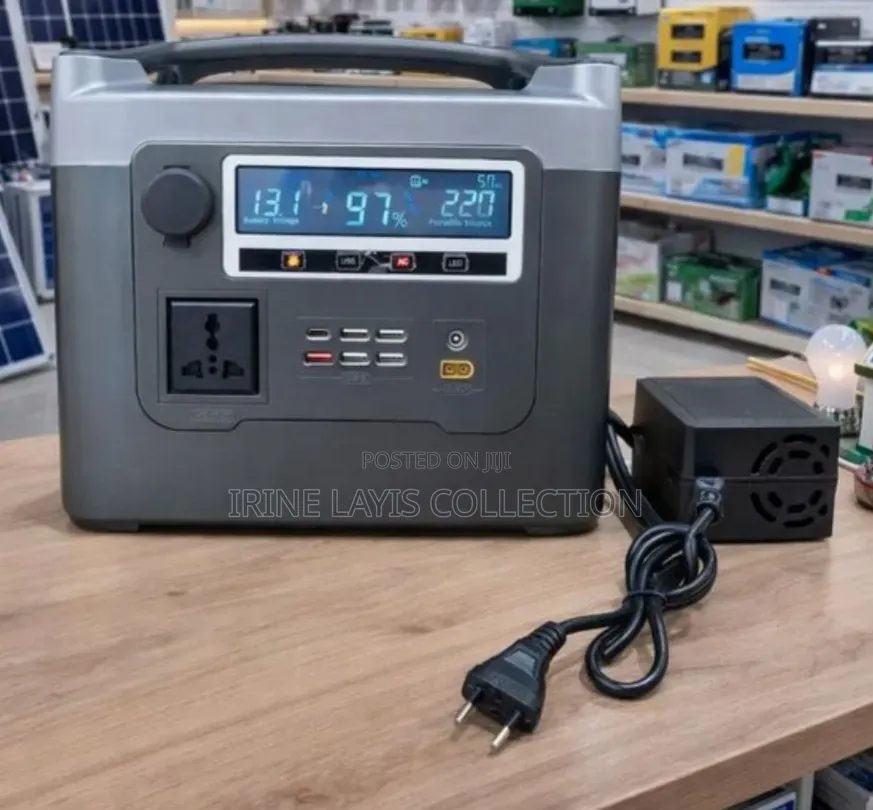 600w Portable Power Station Witha Lifepo4 Battery.