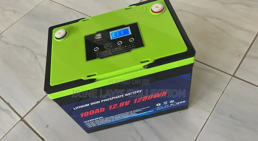 12.8v 100ah Lithium Iron Phosphate (Lifepo4) Battery.