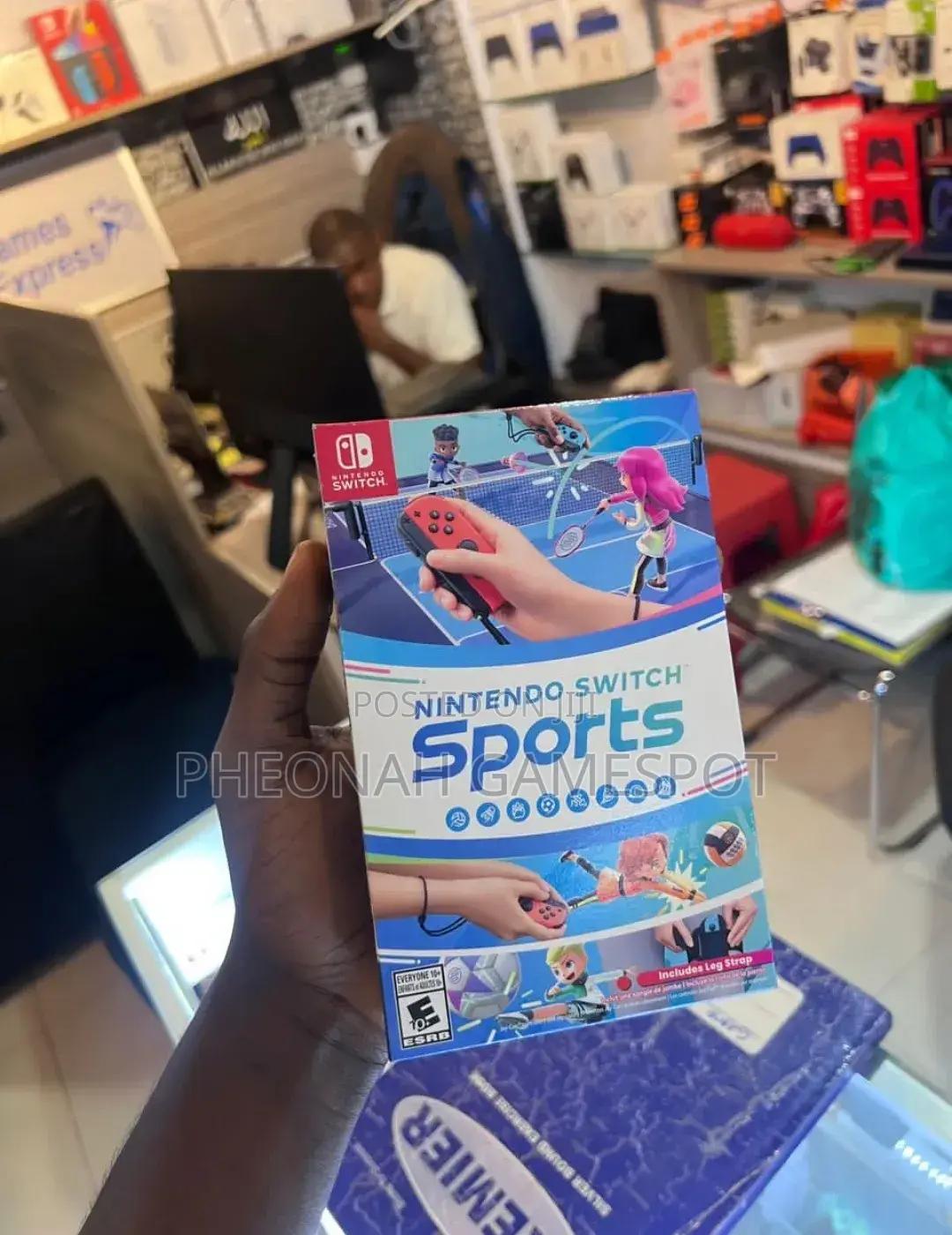 Nintendo Switch Sports Game. Bowling, Tennis, Volleyball, Chambara,