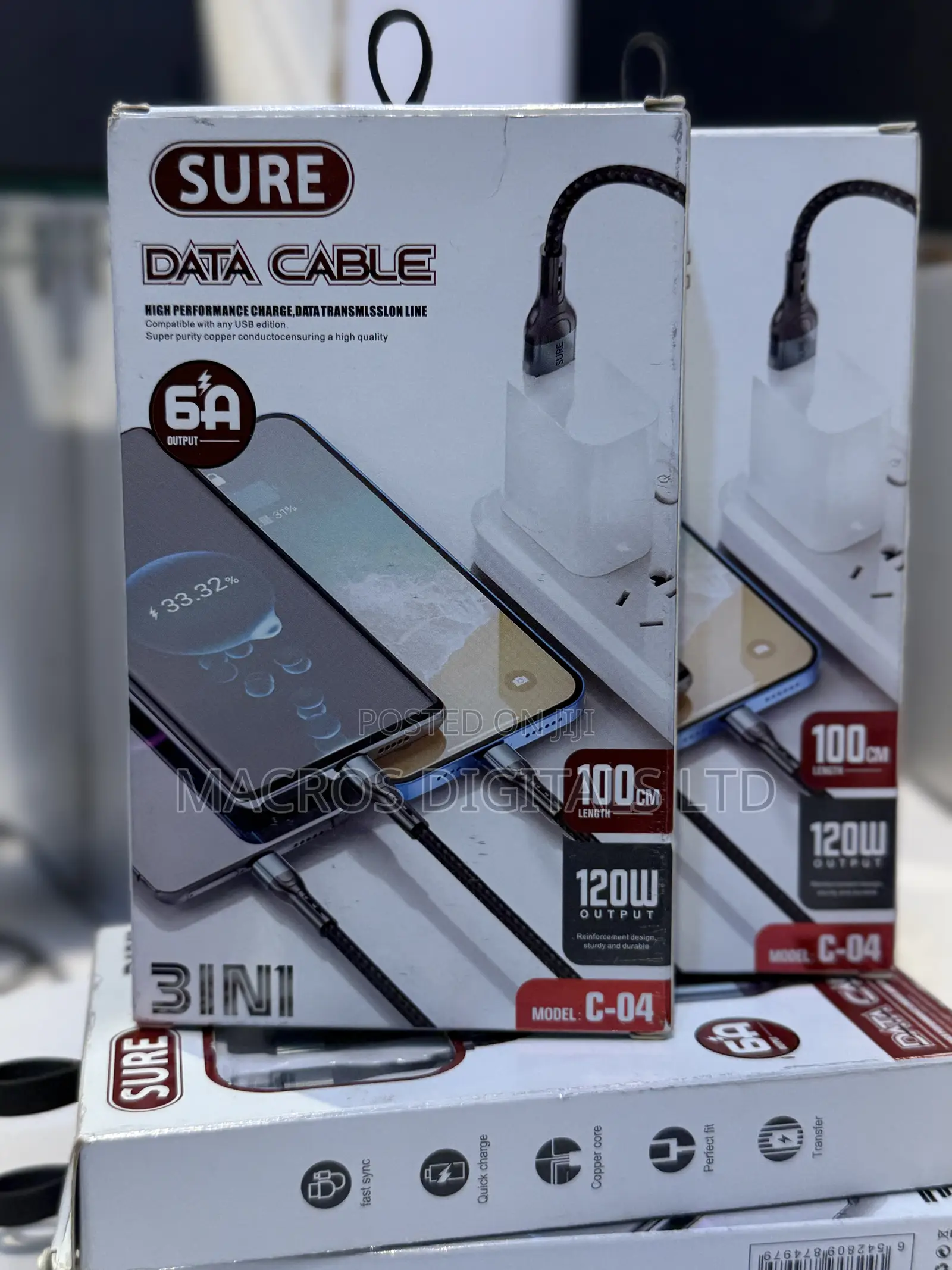 Faster Charging Cable for Phones