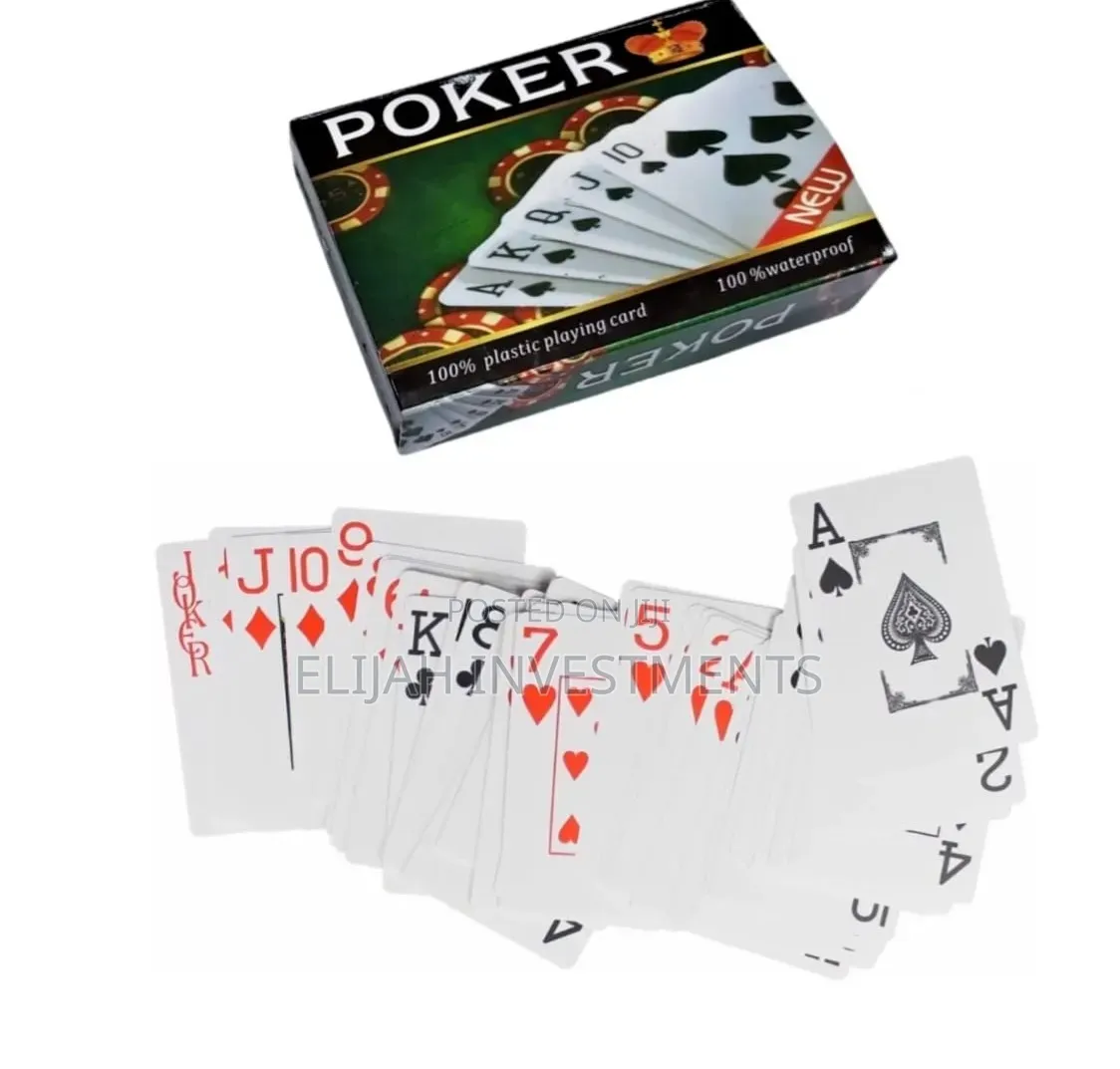 100% Plastic Waterproof Playing Cards