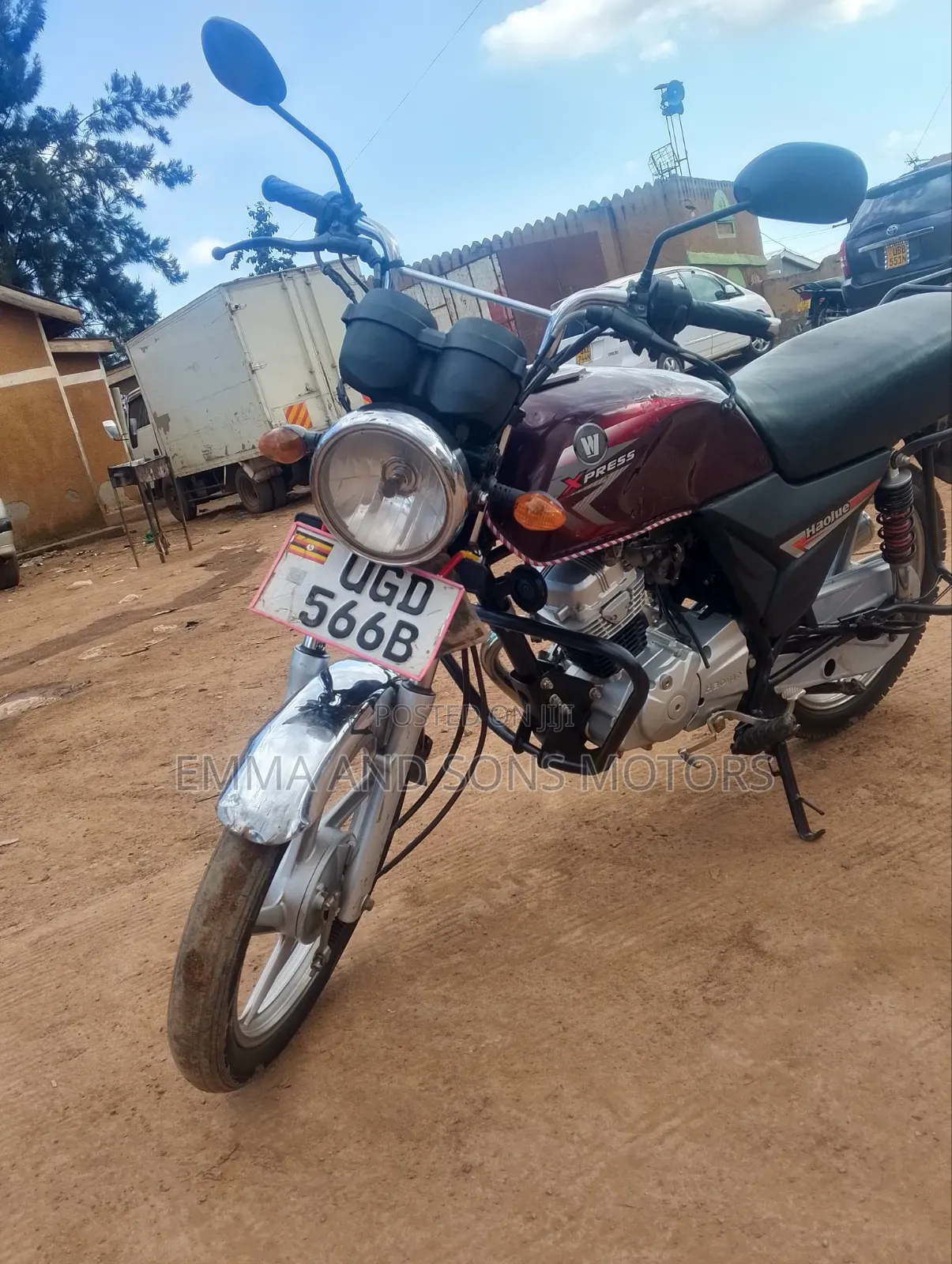 Haojue DH125 2024 Red