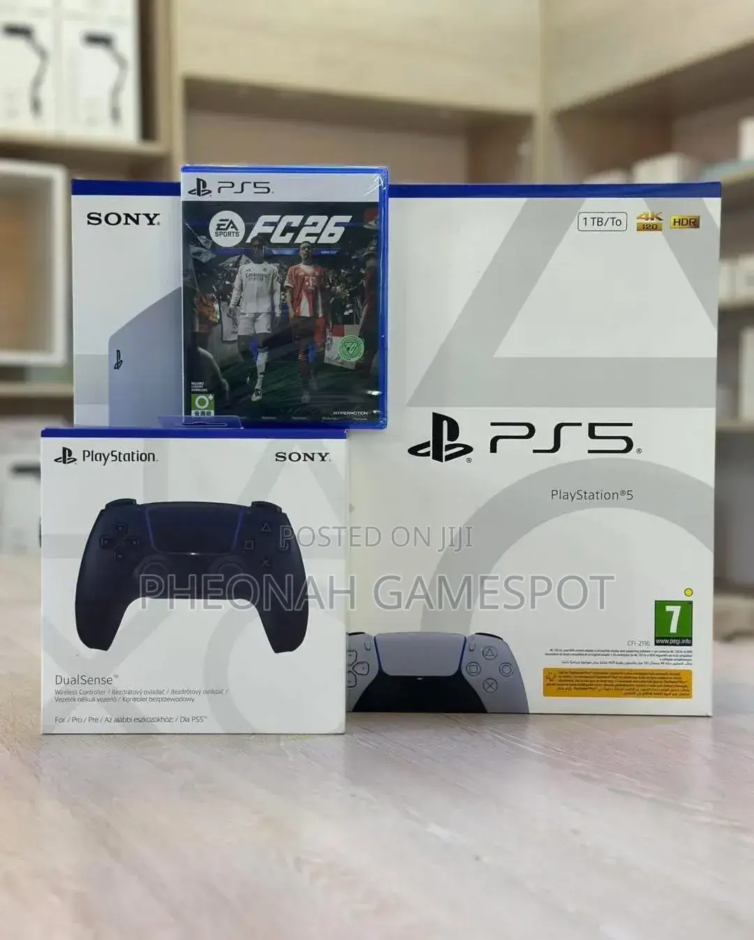 Brand New Ps5 Slim: Fc26 Inside, Extra Pad Included. Happiness Is Here