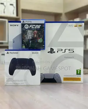 Brand New Ps5 Slim: Fc26 Inside, Extra Pad Included. Happiness Is Here